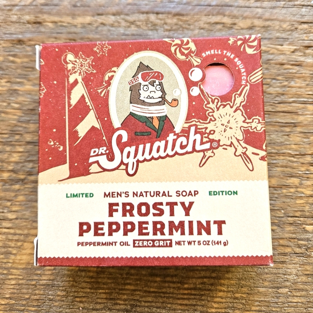 Dr. Squatch Frosty Peppermint Soap